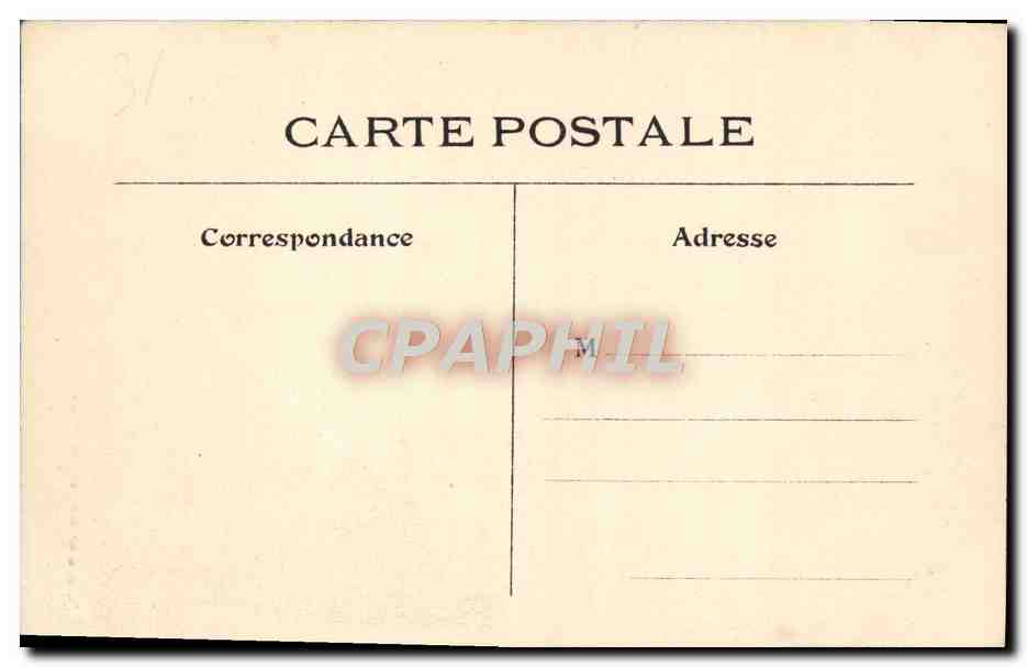 CPA Les Eglises De Paris Temple Des Batignolles — Rückseite