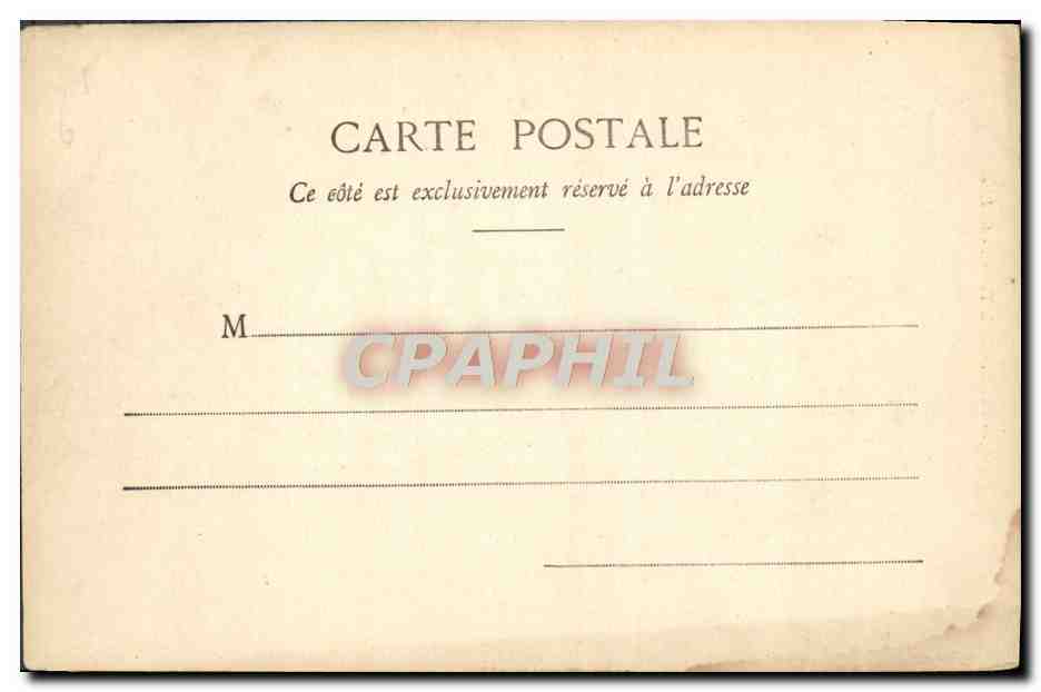 CPA Paris Ecole Turgot — Rückseite