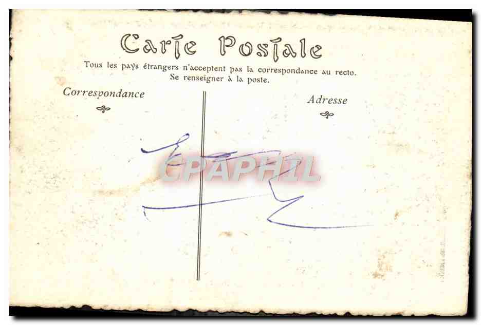 CPA Ancien Paris Rue Saint Antoine Et Rue Des Ballets Entree De La Grande Force 1841 — Verso