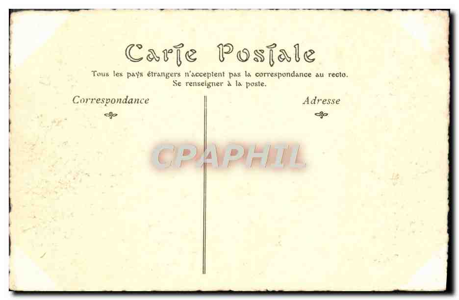 CPA Ancien Paris Cou De La Bastille d'Apres Un Croquis De Fragonard — Rückseite