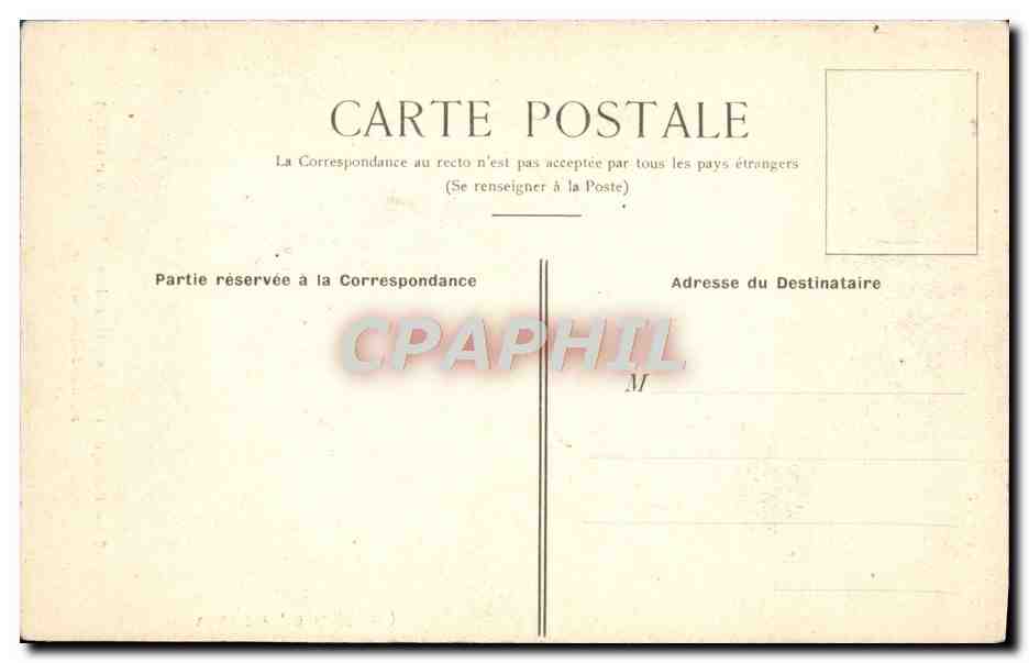 CPA Paris Porte De l'Eglise St Louis En I'ile Rue st Louis En i'lle — Verso