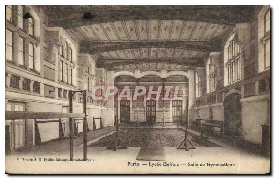 CPA Paris Lycee Buffon Salle De Gymnastique