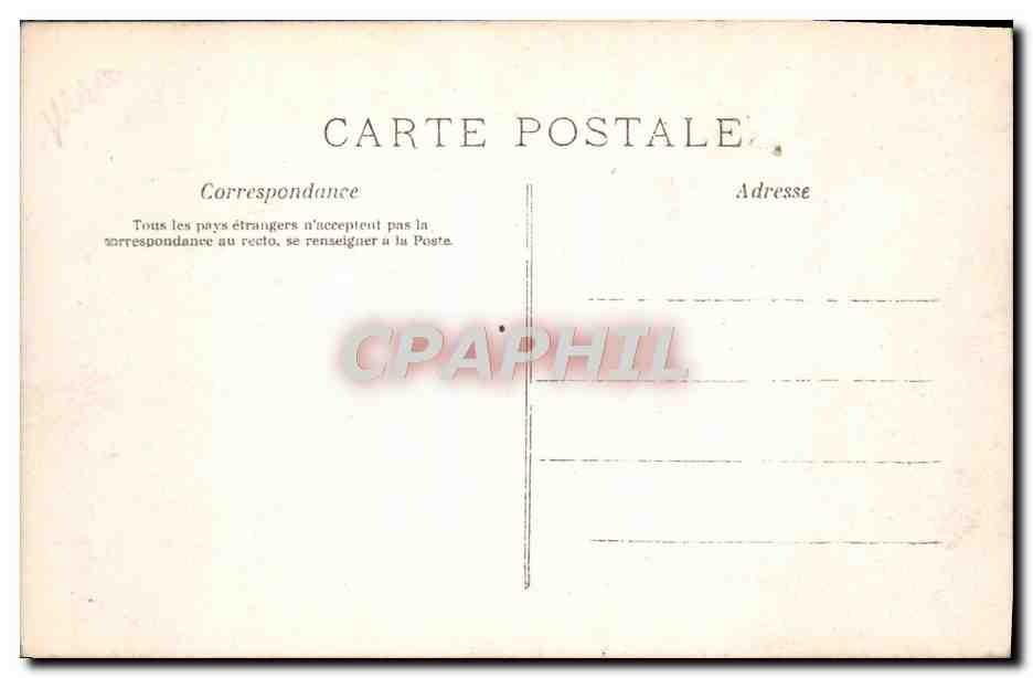 CPA Paris Une Amie Vous L'envoie — Verso