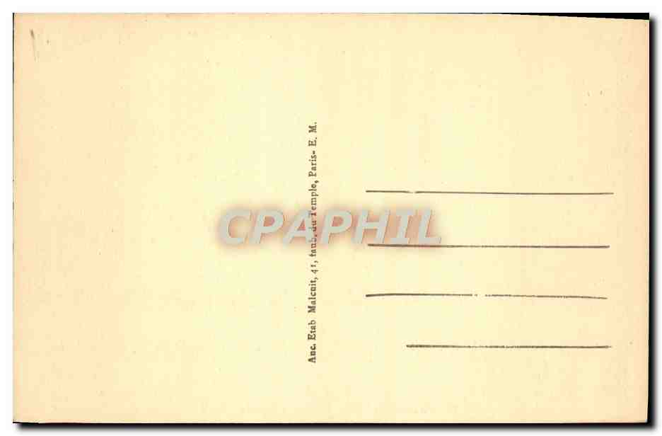 CPA Paris Rue De Flandre — Rückseite