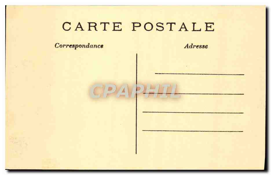 CPA Paris Le Boulevard St Martin Et La Rue De Bondy — Verso