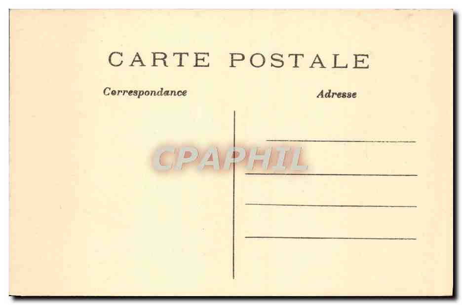 CPA Paris L'Avenue Des Champs Elysees Et Les Chevaux De Marly — Rückseite