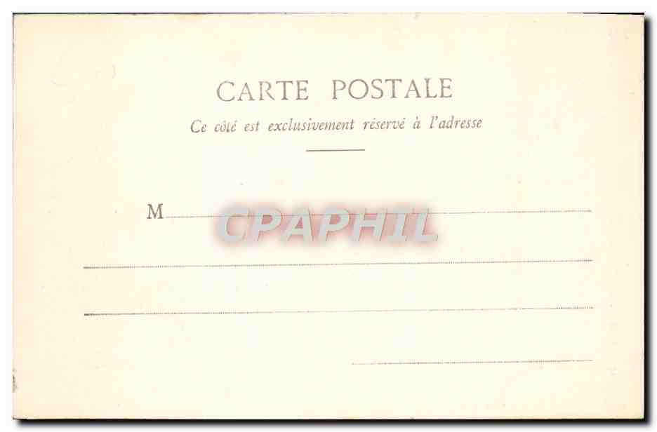 CPA Paris Rue Du Mont Cenis Velo Cycle — Rückseite