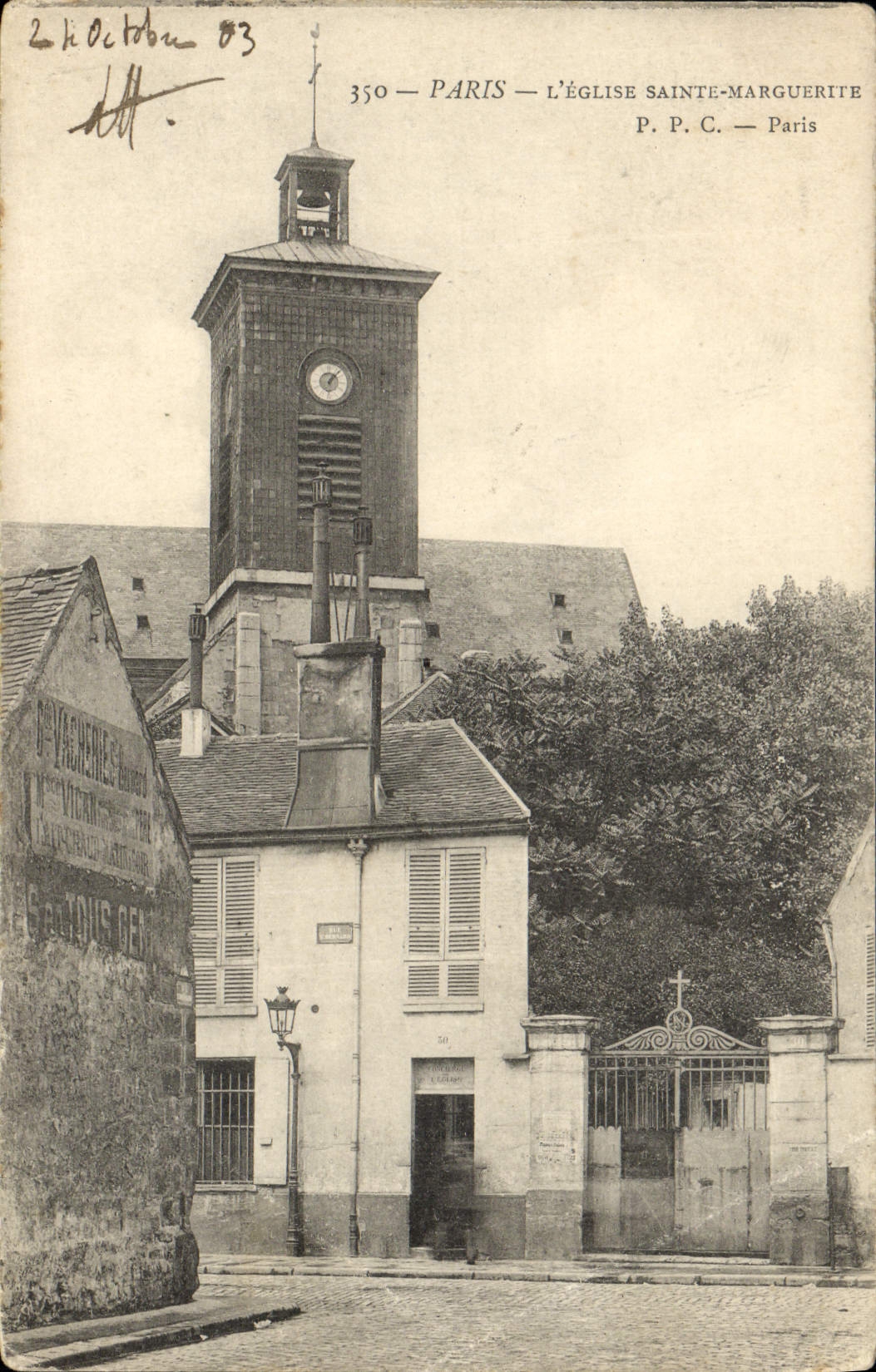 CPA Paris L'Eglise Sainte Marguerite