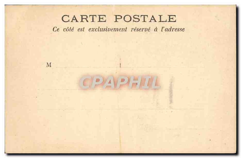 CPA Paris La Seine Au Pont Des Arts — Rückseite
