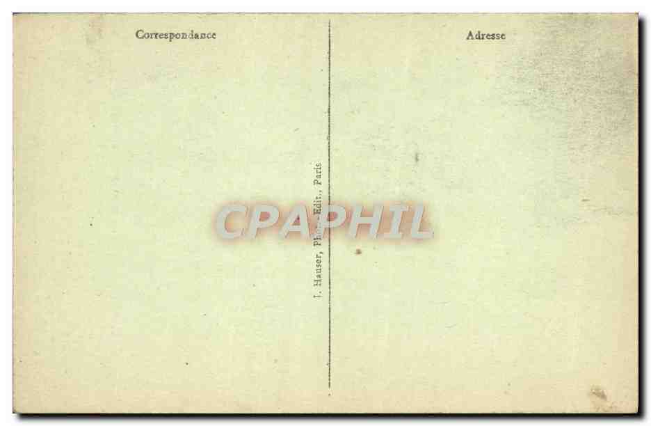 CPA Monseigneur Roland Gosselin Eveque De Mosynople Auxiliaire De Le Cardinal Archeveque De Paris — Back