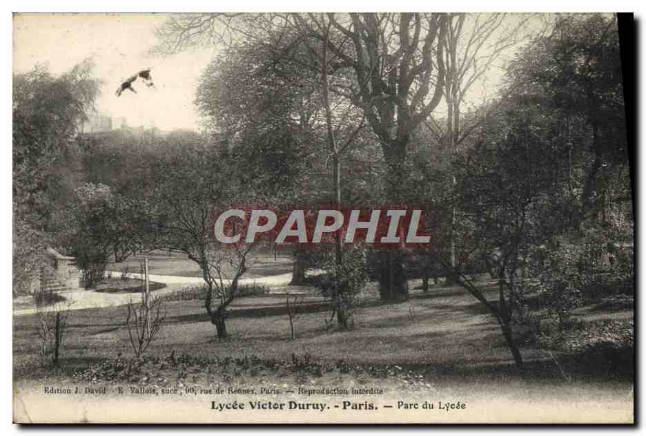 CPA Lycee Victor Duruy Paris Parc Du Lycee