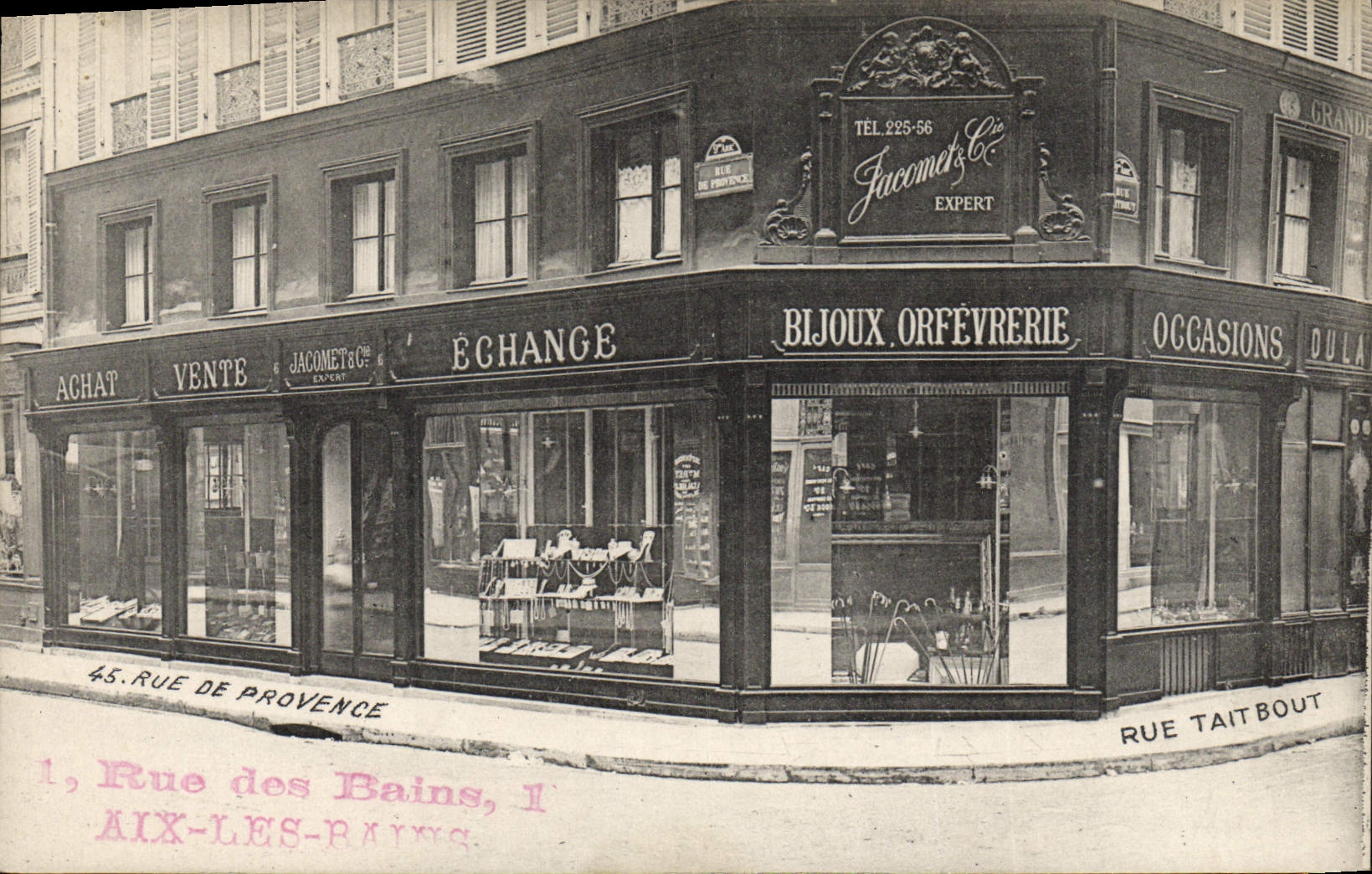 Boutique Jacomet & Cie — Bijoux, Orfèvrerie, Échange — Aix-les-Bains