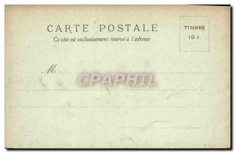 CPA Abside De Notre Dame Paris Publicite Maggi — Rückseite