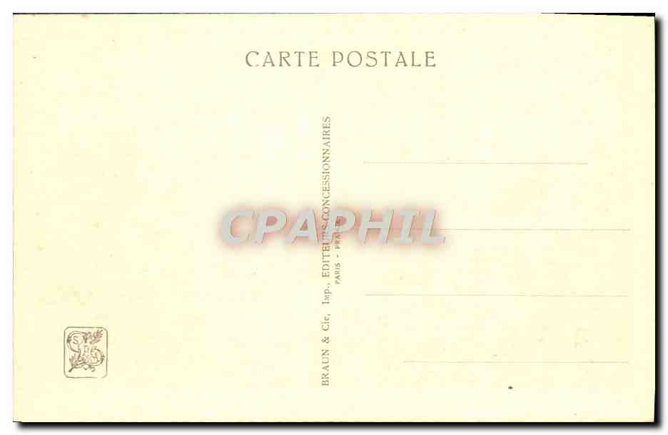 Tempel von Angkor-Vat — Galerie und Nordostturm — Internationale Kolonialausstellung — Paris 1931 — Blanche, Arches — Rückseite