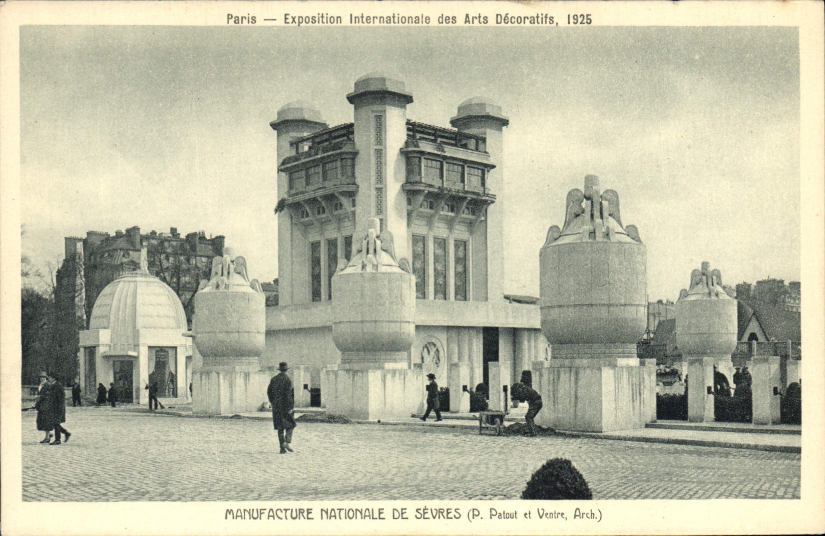 Paris — Exposition Internationale des Arts Décoratifs, 1925 — Manufacture Nationale de Sèvres (P. Palout et Venire, Arch.)
