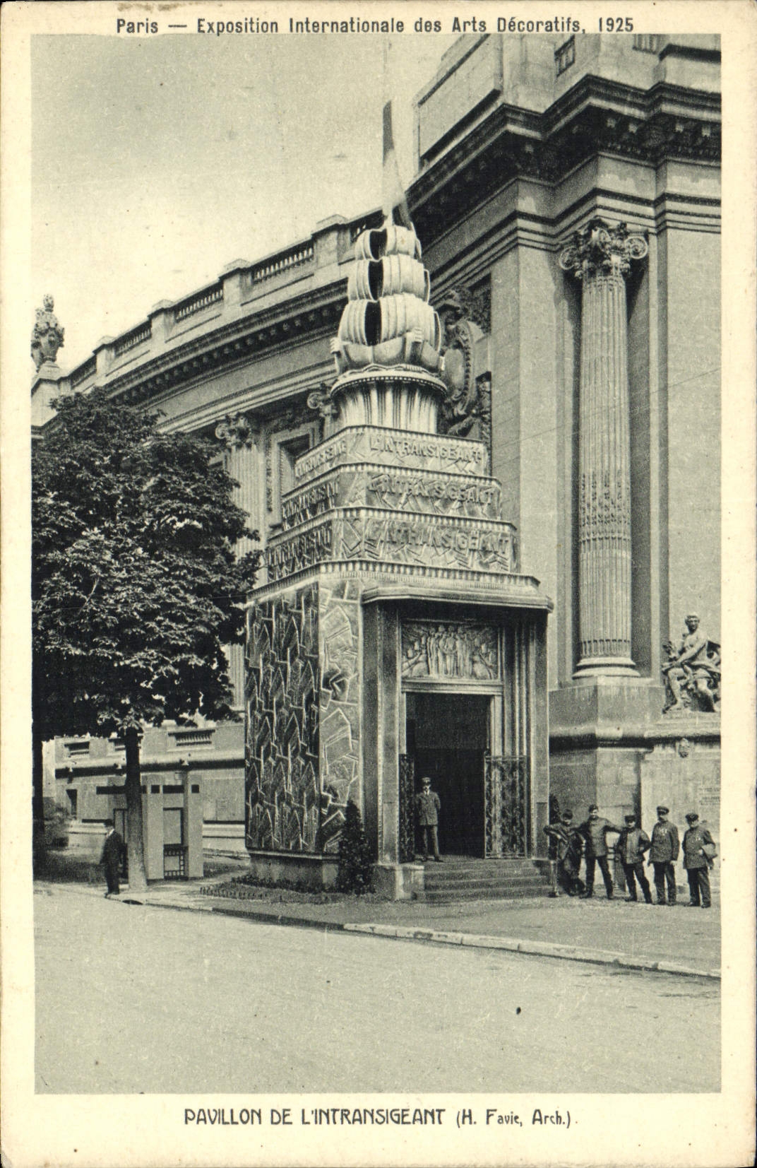 CPA Paris Exposition Internationale Des Arts Decoratifs Pavillon De L'Intransigeant