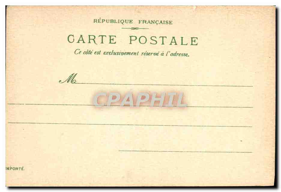 CPA Paris Exposition Internationale Le Pavillon De La Perse — Rückseite