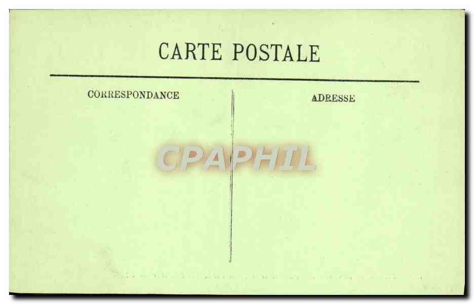 CPA Paris Le Conservatoire Des Arts Et Metiers Et La Rue Reaumur — Rückseite