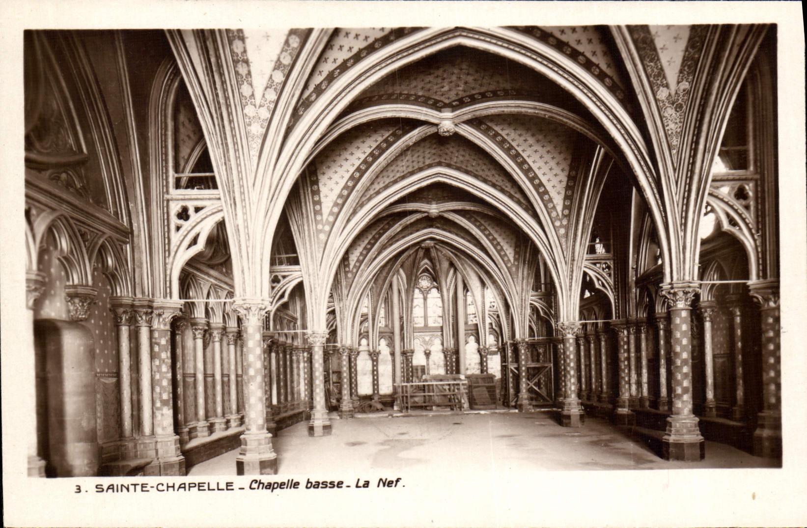 CPA Sainte Chapelle Chapelle Basse Paris