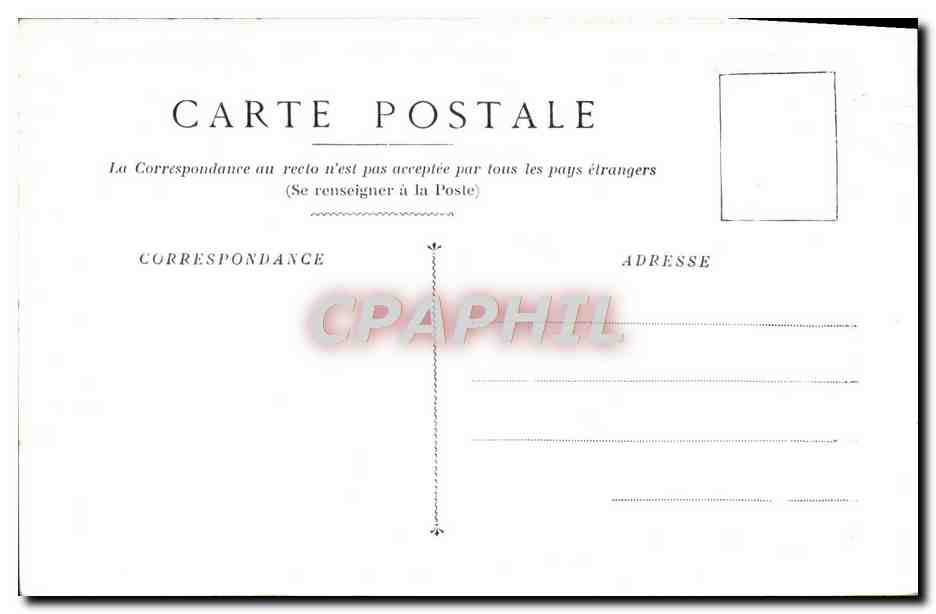 CPA A Pavy au Bord De L'Etang  — Verso