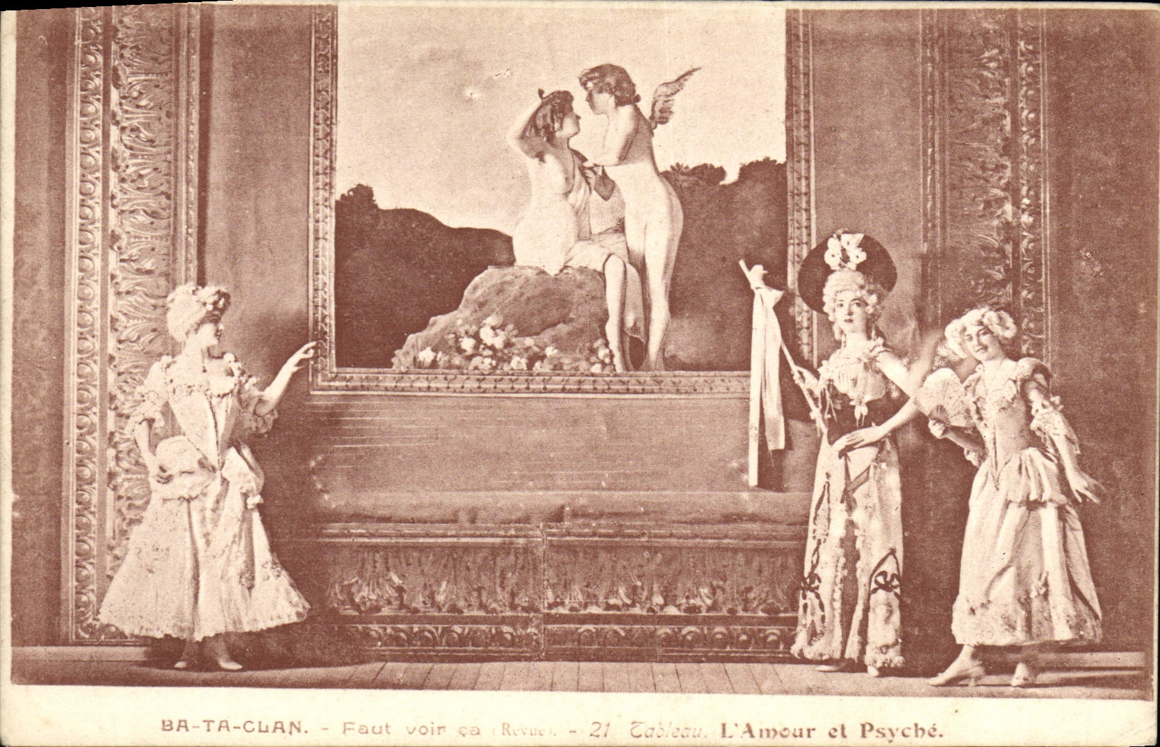CPA Ba Ta Cuan Faut Voir L'amour Et Psyche