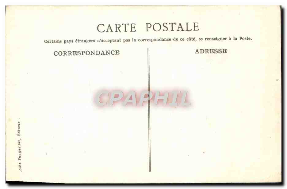 CPA Ba Ta Cuan Faut Voir L'amour Et Psyche — Rückseite