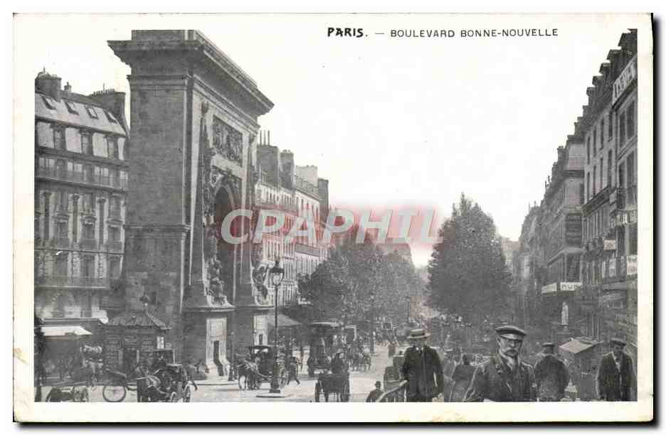 CPA Paris Boulevard Bonne Nouvelle