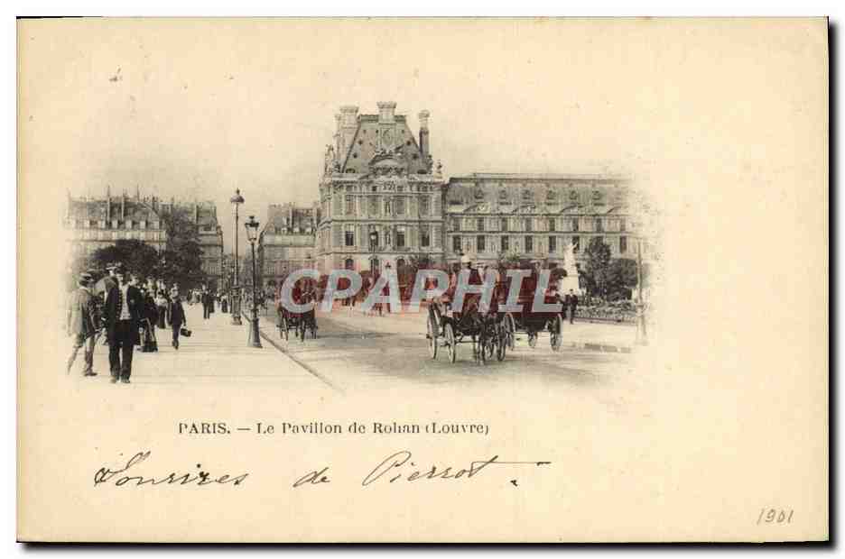 CPA Paris Le Pavillon De Rohan Louvre