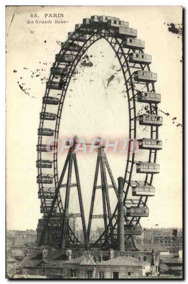 CPA Paris La Grande Roue