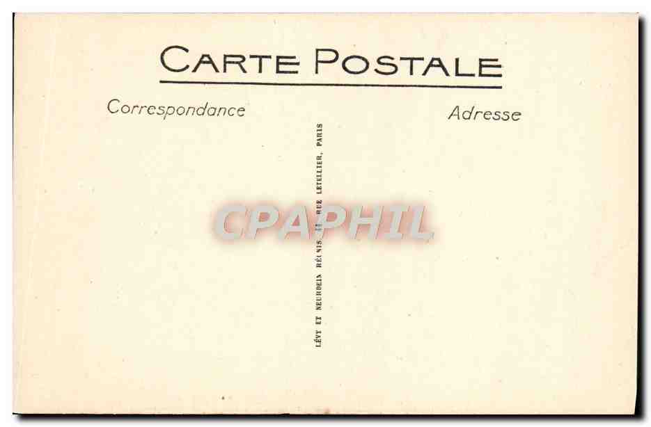 CPA Paris Monuments Commemoratif De l'Incendie Du Bazar De la Charite Chemin de croix — Rückseite