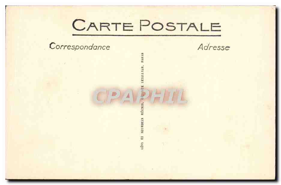 CPA Paris Monuments Commemoratif De l'Incendie Du Bazar De la Charite Chemin de croix — Rückseite