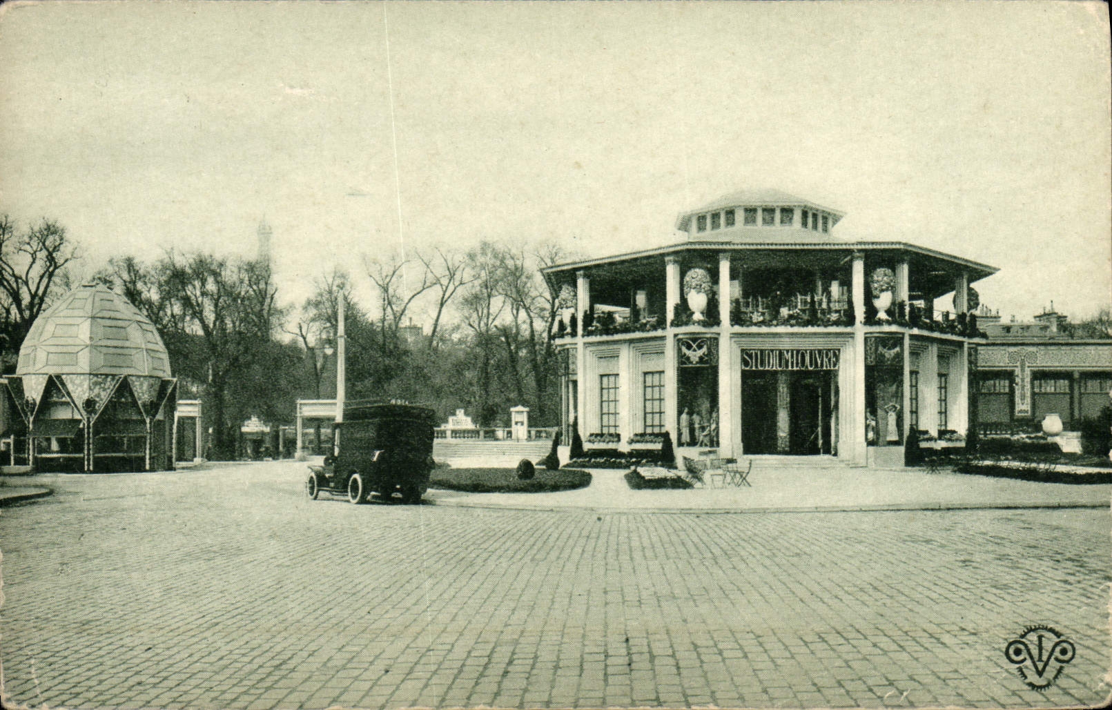 CPA Esplanade Des Invalides Paris 1925 