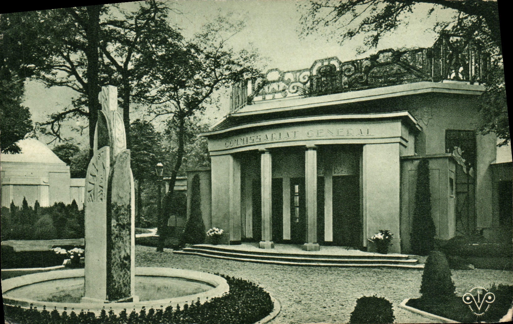 Le Pavillon du Commissariat Général — Exposition Internationale des Arts Décoratifs 1925 — Édition Chrétien-Lalanne, n°32