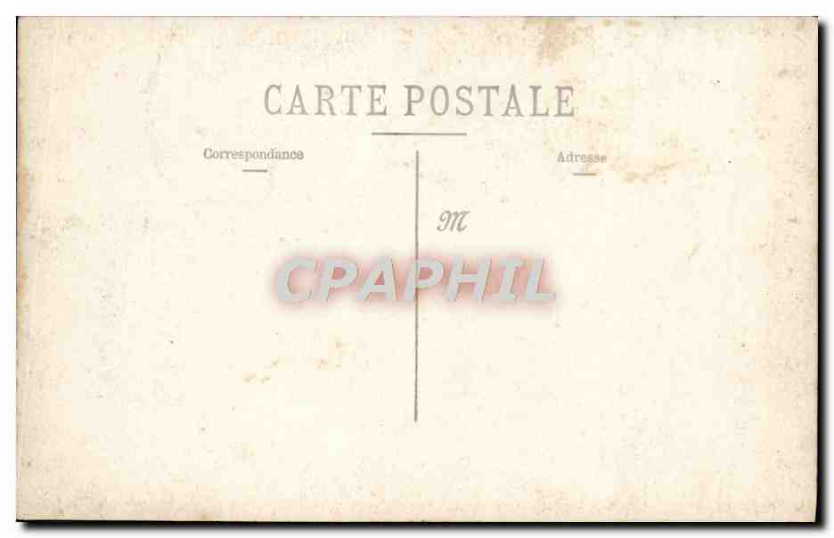 CPA Une Pensee De Paris Arc de TRiomphe Tour Eiffel Notre Dame Trocadero — Verso