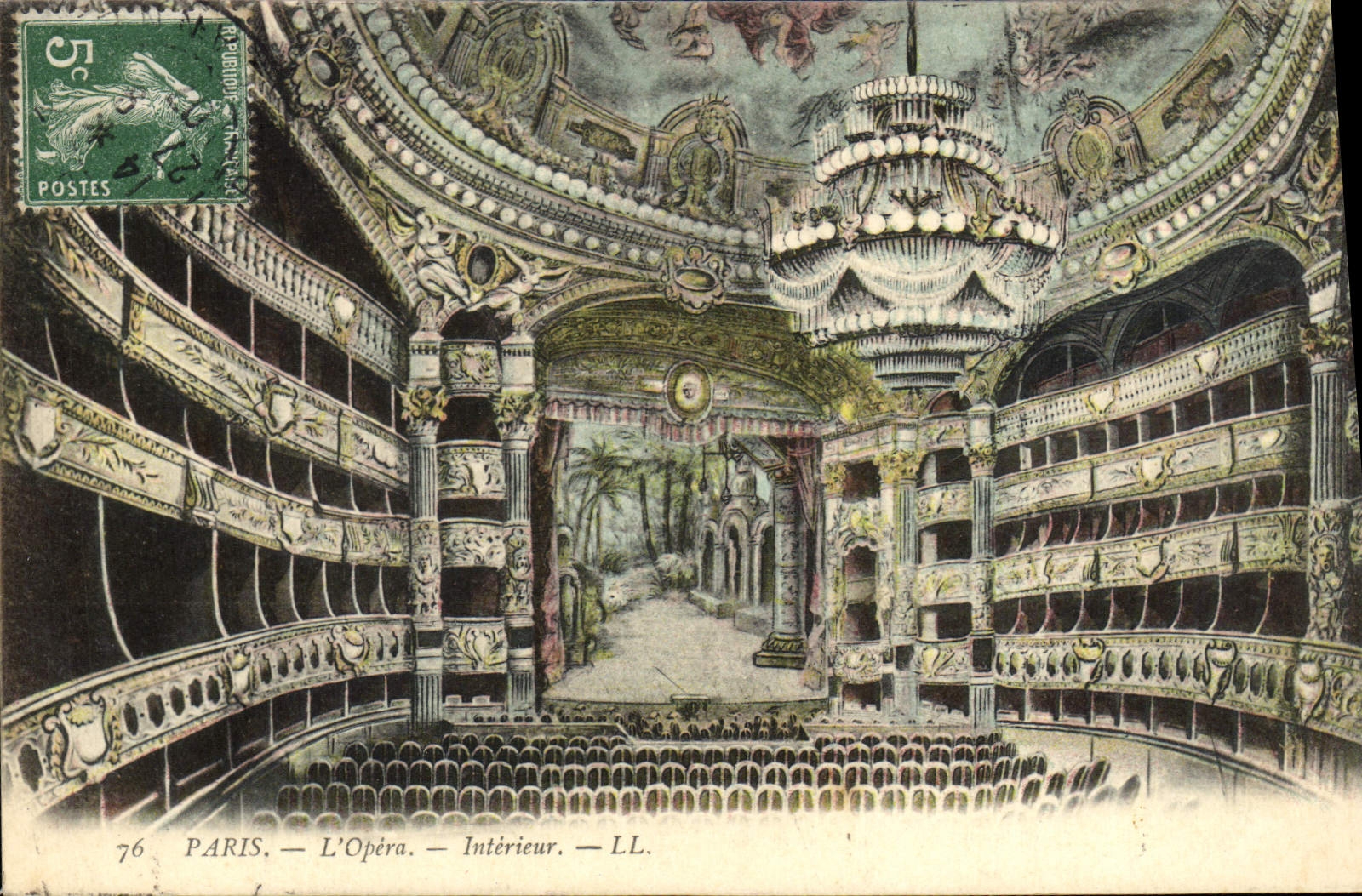 CPA Paris L'Opera Interieur