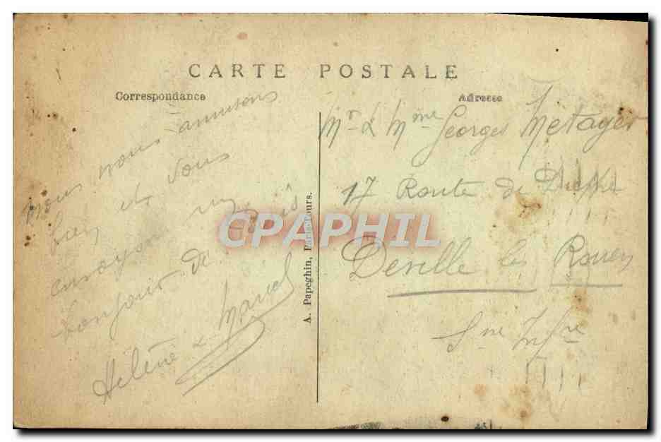 CPA Paris Exposition Des Arts Decoratifs Vue Panoramique Vers Le Pont Alexandre III et le grand palais  — Rückseite