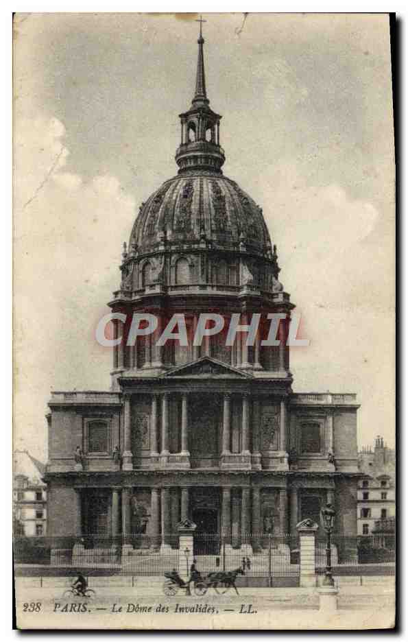 CPA Paris Le Dome DEs Invalides