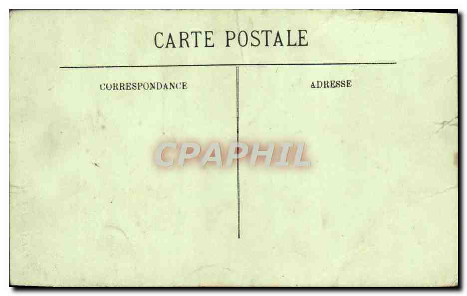 CPA Paris Le Dome DEs Invalides — Verso
