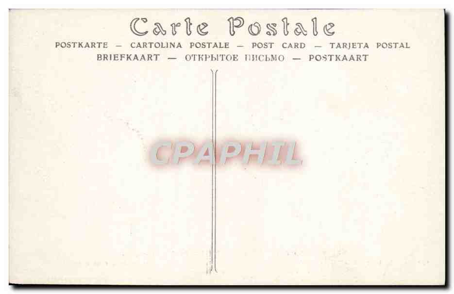 Paris — La Grande Crue de la Seine (Janvier 1910) — Chemins sur chevalets dans le bas de la Rue du Bac — éditeur Janilllon, n° 117 — Rückseite