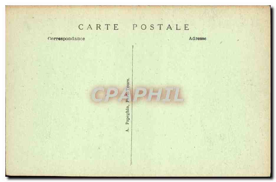 CPA Paris Exposition Internationale Des Arts Decoratifs Pavillon Lyon Saint Etienne — Rückseite