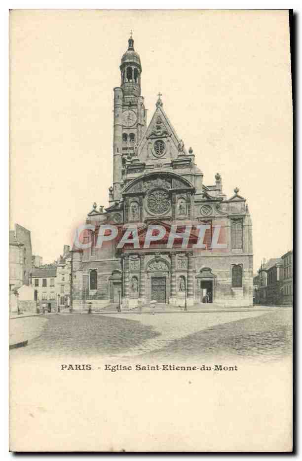 CPA Paris Eglise Saint Etienne Du Mont