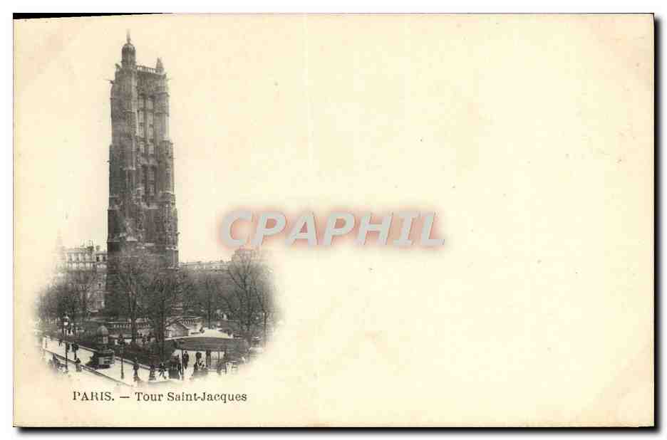 CPA Paris Tour Saint Jacques