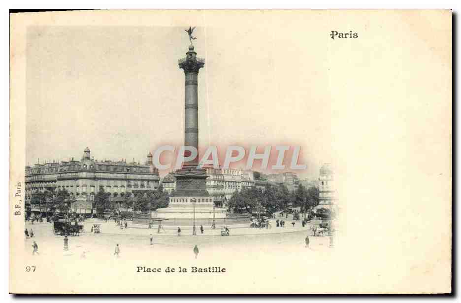 CPA Paris Place De La Bastille