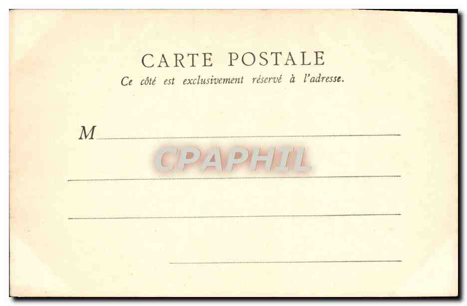 CPA Paris Place De La Bastille — Rückseite