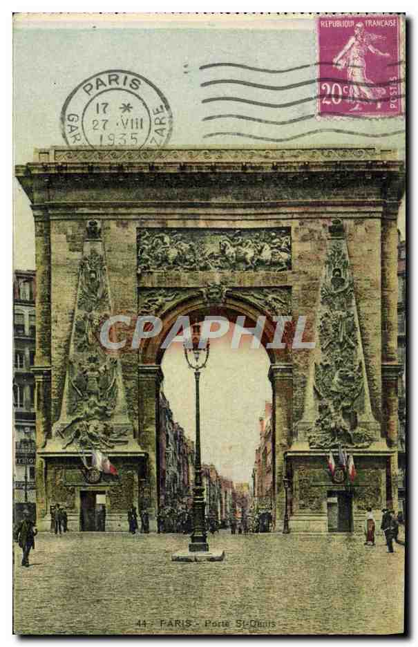 CPA Paris Porte St Denis