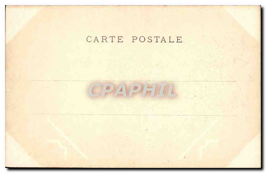 CPA Porte Monumentale Du Petit Palais — Rückseite
