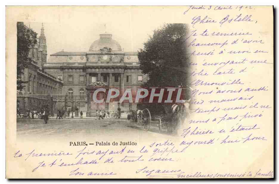 CPA Porte Palais De Justice