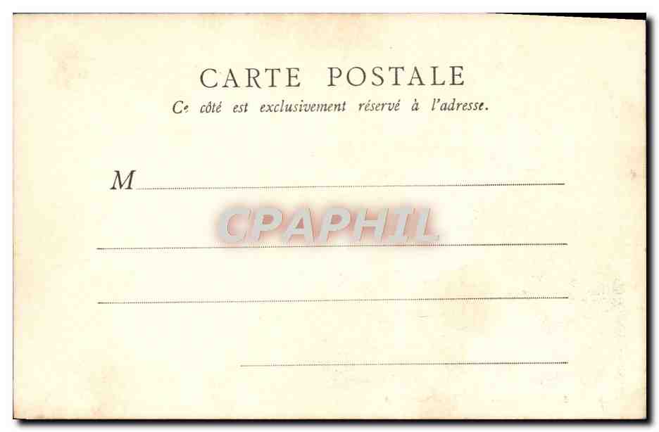 CPA Porte Sacre Coeur De Montmartre — Rückseite