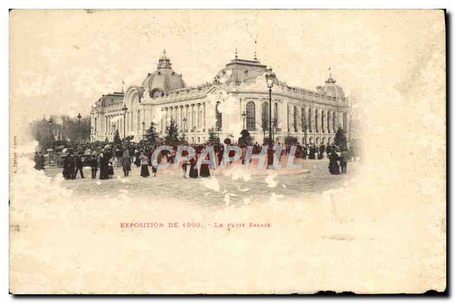 CPA Exposition De 1900 Le Petit Palais Paris