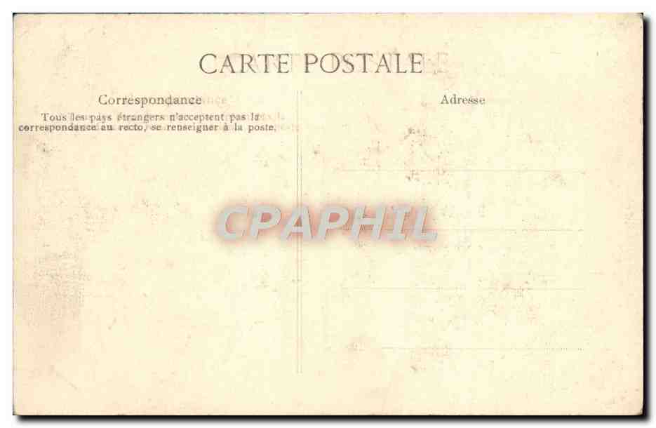 CPA Crue De La Seine Paris Gare Saint Larare Cour De Rome  — Rückseite